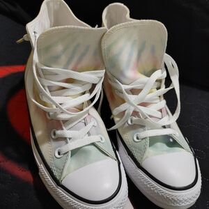 Colorful High-Top Sneakers